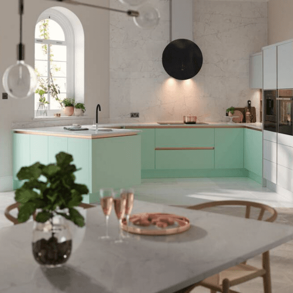 Pastel kitchen trend